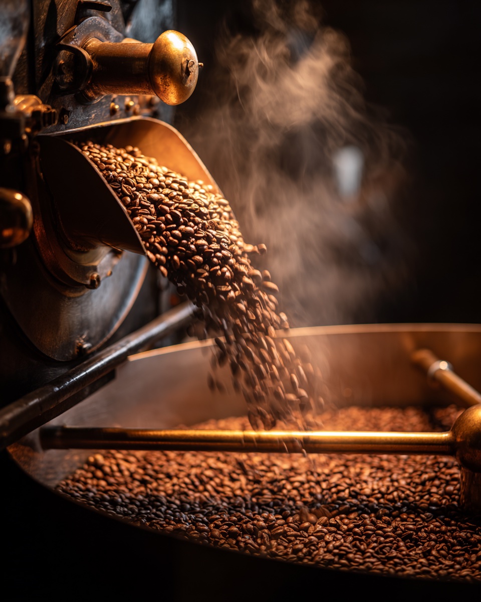 Coffee roasting process